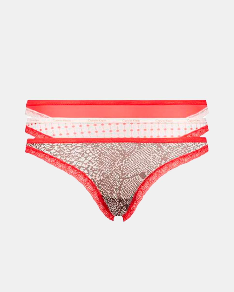 Tanga lycra de Calvin Klein - Pack de 3.