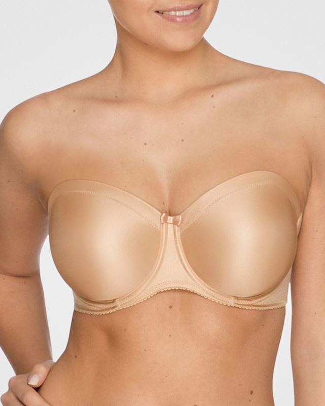 Sujetador reductor sin tirantes Satin de Primadonna