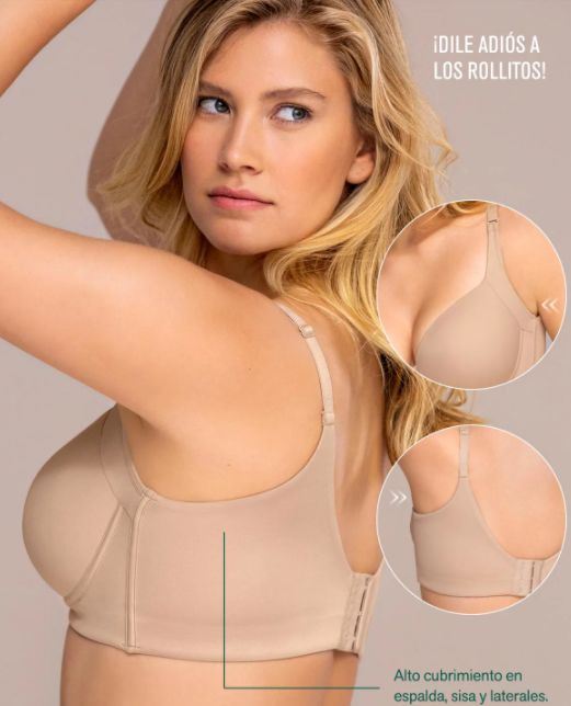 Sujetador push up Cover Bra de Leonisa