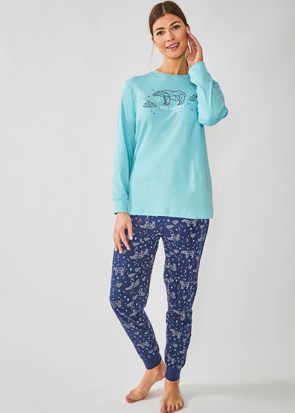 Imagen de Pijama largo Wild and Free 8972 de DIASSI