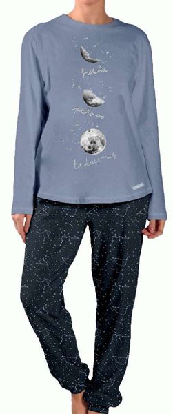 Imagen de Pijama largo Moon 22203 de Olympus